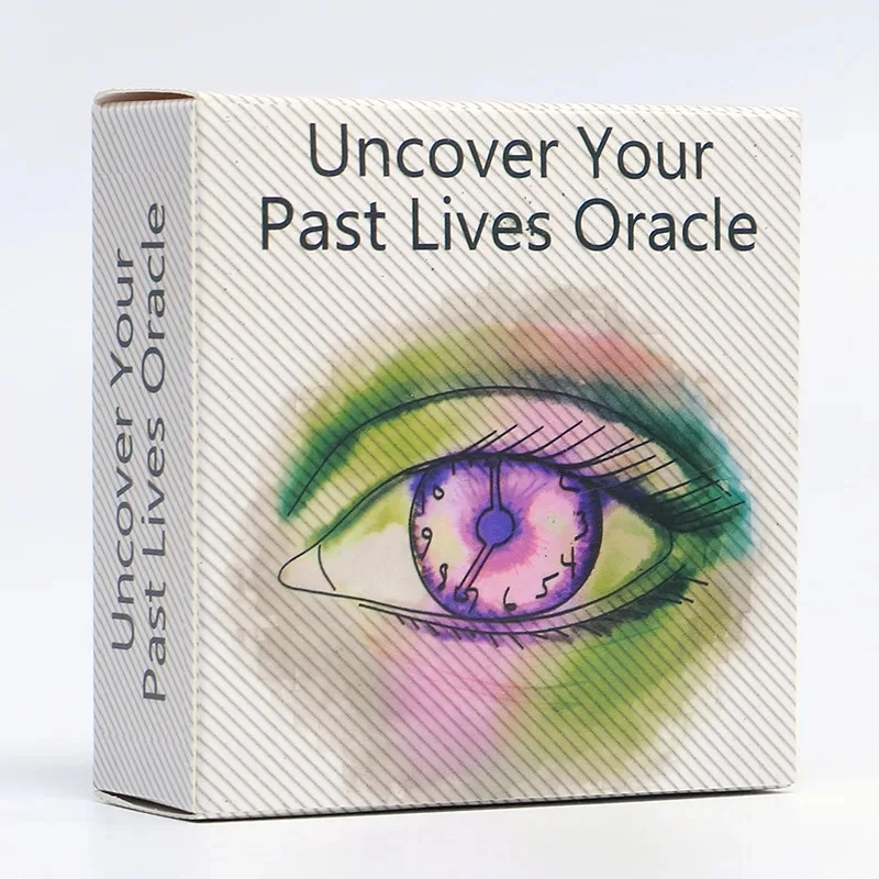 Uncover Your Past Life Oracle Cards Tarot Deck Round Shape 87 Cards Fortune Telling Divination Oracle Card Tarots Games 2