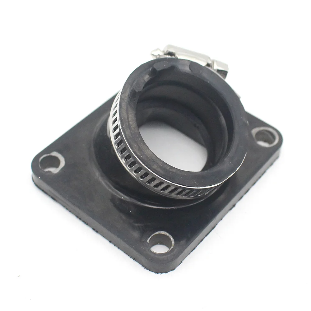 Motorcycle carburetor interface adapter intake manifold for AG100 DT100 DT125 MX100 RT100 motorcycle carburetor adapter