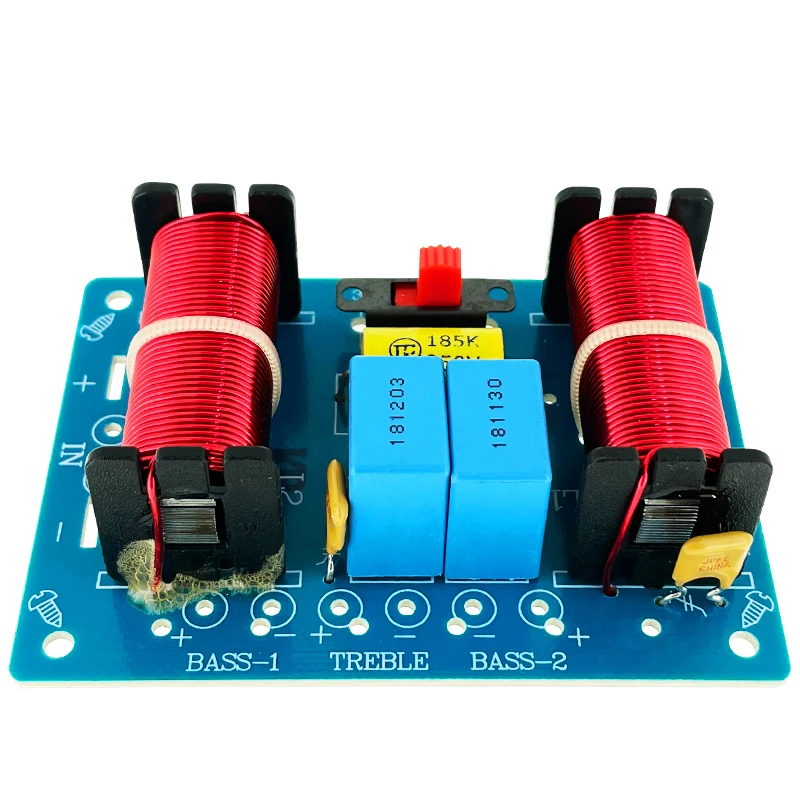 3way パッシブ クロスオーバー ネットワーク ハイパス ローパス フィルター Amazon.co.jp: Pyle 3ウェイ電子オーディオクロスオーバー