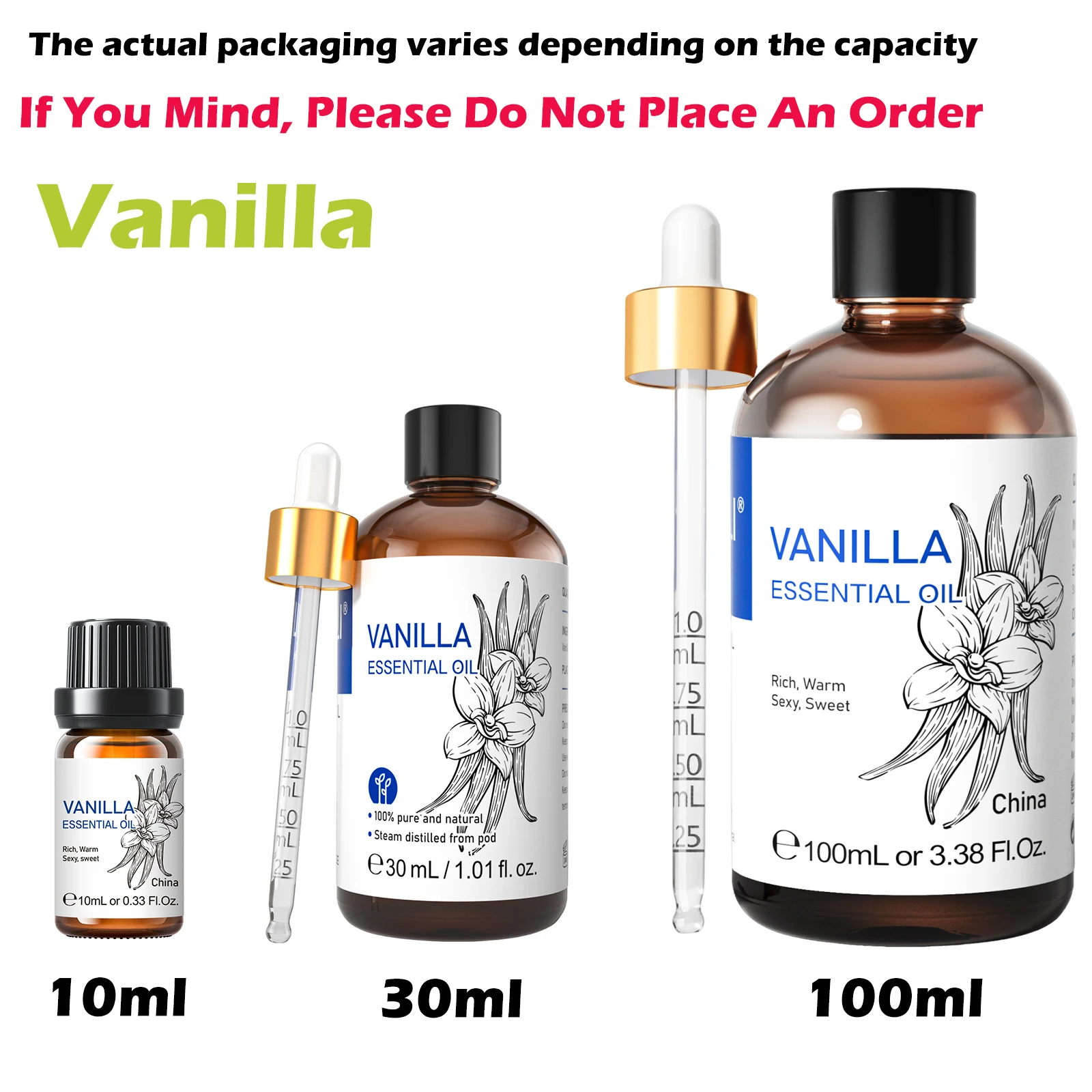 HIQILI Pure & Natural Essential Oil - Aromatic Home Fragrance Collection
