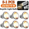 5-1PCS UVA+UVB Reptile Lamp Bulb Turtle Basking UV Heating Light Full Reptile Lamp Bulb Turtle Basking UV Light 1
