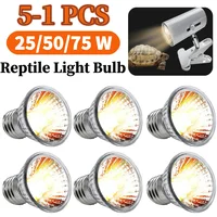 5-1PCS UVA+UVB Reptile Lamp Bulb Turtle Basking UV Heating Light Full Reptile Lamp Bulb Turtle Basking UV Light 1