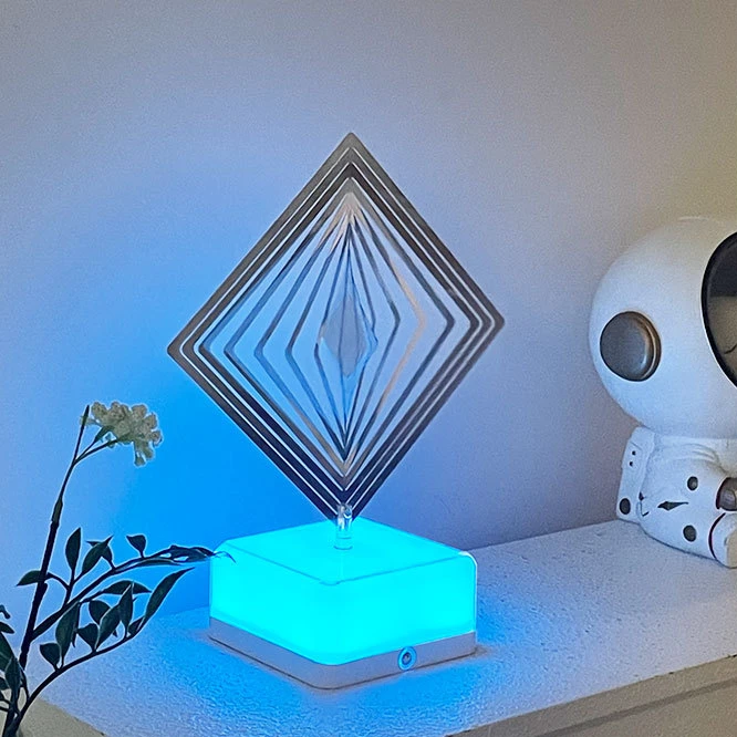 Creative-Three-Dimensional-Transmission-Array-Night-Light-Rotating ...