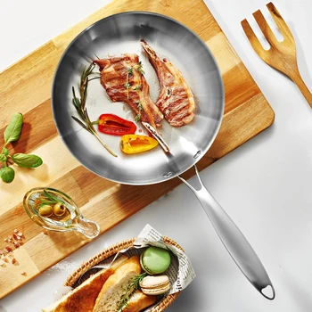 304 Stainless Frying Pan 6