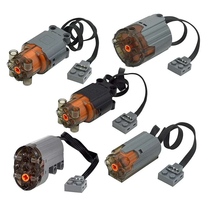 Enhanced Power Function Servo Motor & IR Remote Control Set for Building Blocks - MOC Technical Brick Parts