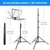 17in Led Panel Video 90w Ring Light Board Cold/Warm Photo Studio Kit With Remote Control For Photography/Makeup Manicure Light 5