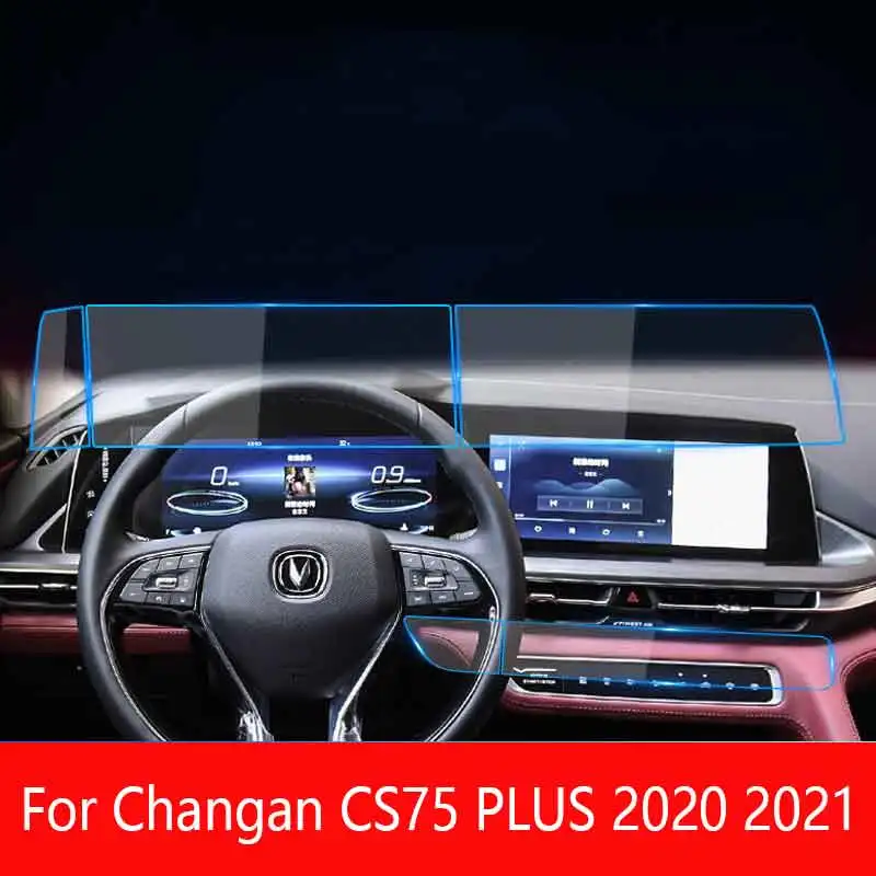 

Для Changan CS75 PLUS 2020 2021 Автомобильный GPS-навигатор Закаленное стекло Защитная пленка для экрана автомобильные аксессуары для интерьера
