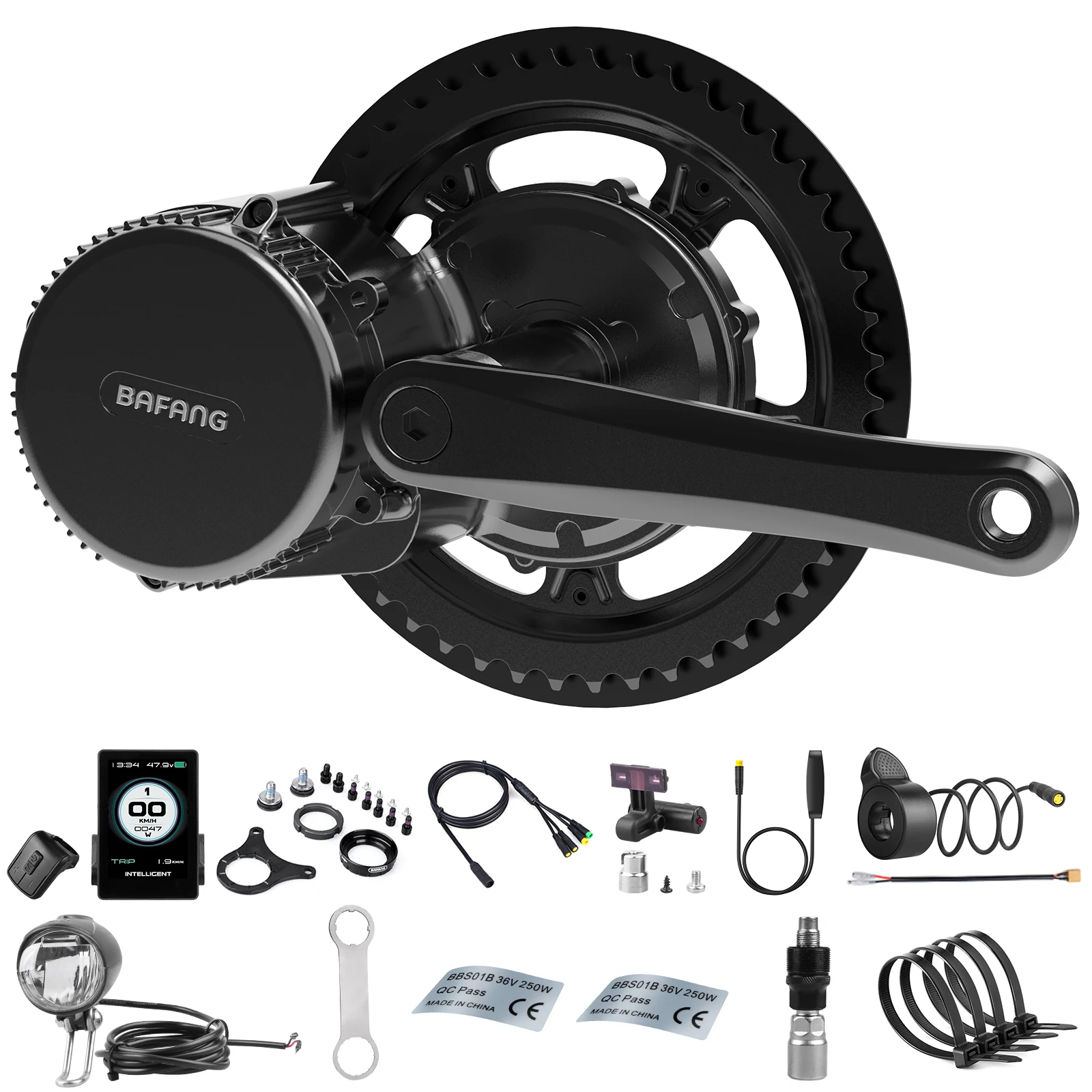 Merida Conversion Kit BAFANG-Mid-Motor-48V-250W-Ebike-Conversion-Kit-Mid-Motor-Kit-with ...