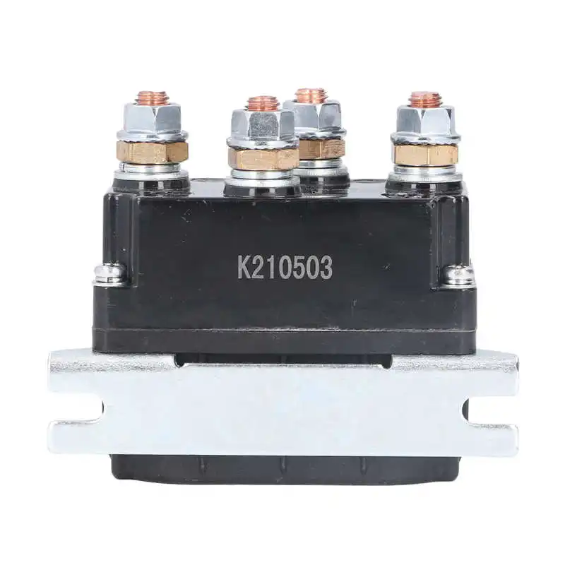 500A 12V Lier Solenoïde Relais Met Afstandsbediening - Voor 8000lb-12000lb Liers Op Truck, ATV, SUV