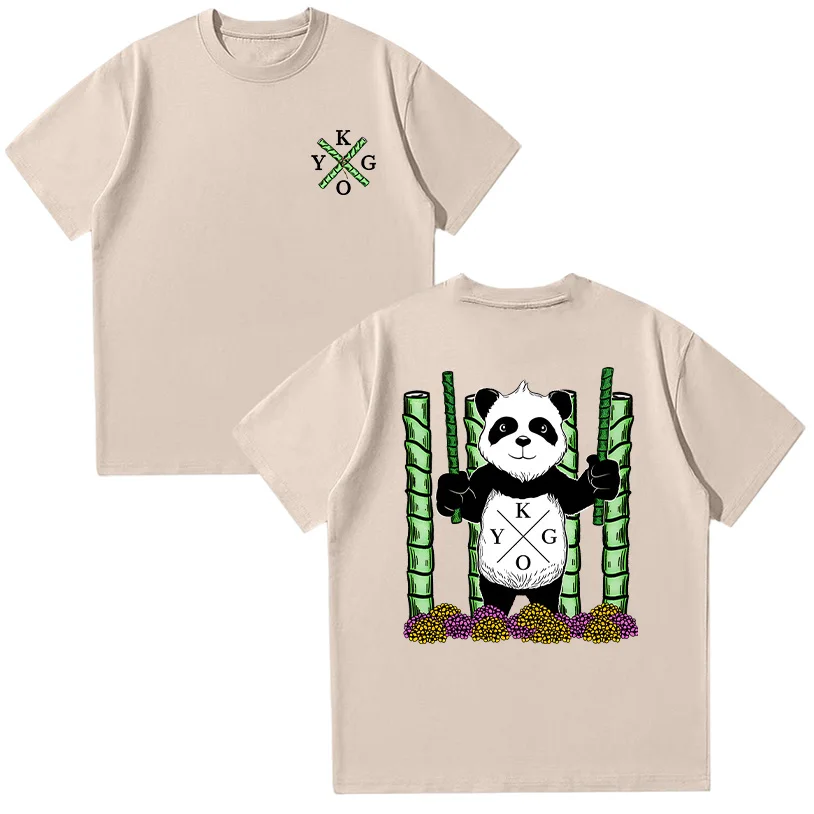 Kygo Panda Tee Norwegian DJ Kygo Anime Graphic T Shirts Cotton