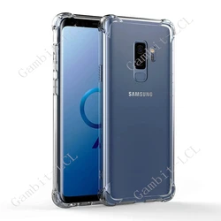 Universal Shockproof Phone Case with Back Ring Holder and Soft Cover - Galaxy Note 8 (TPU Case Clear)