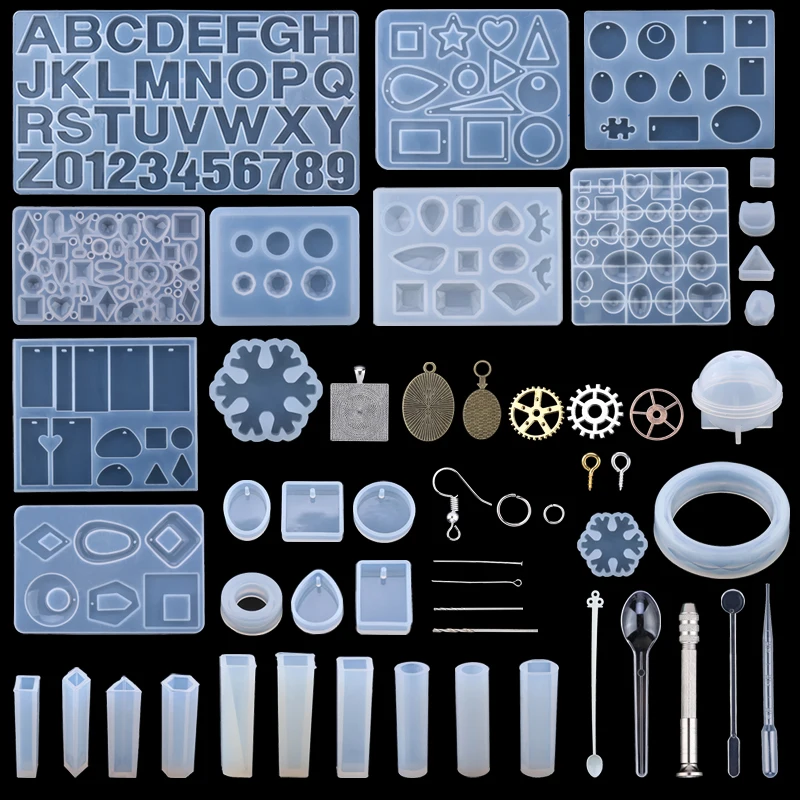 Kit de fabrication de résine Accessoires de fabrication artisanale Résine  Outils pour débutants pour DIY Moulage de résine époxy