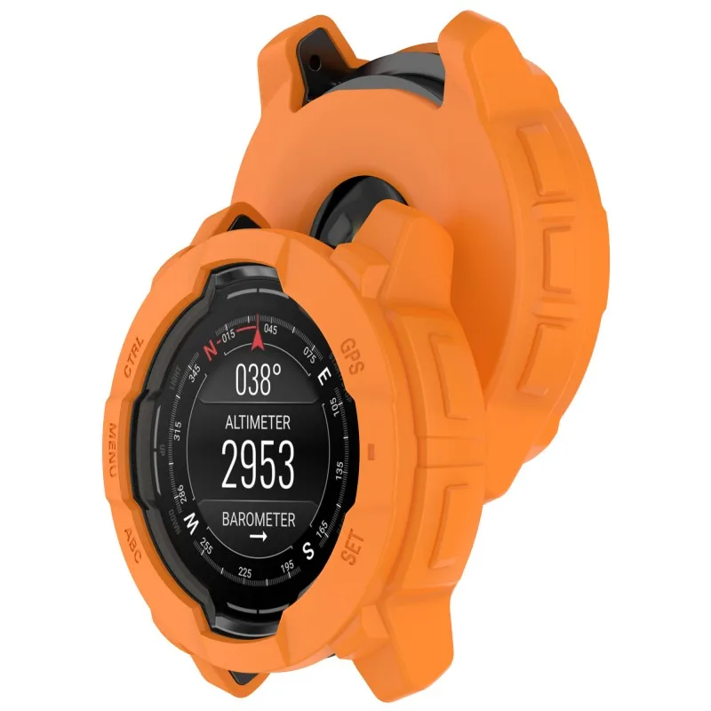 Premium Soft Silicone Smart Watch Protective Cover - Hollow Design Shell Accessory