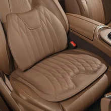 Auto Zitkussen For BMW Alle Model I3 I4 I8 X1 X2 X3 X4 X5 X5M X6 X7 Z4 Auto Lendensteun Kussen Auto Seat Taille Rugkussen (Color : Orange C