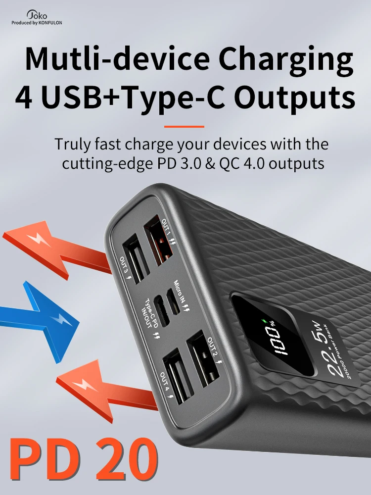 Power Bank 30000mAh