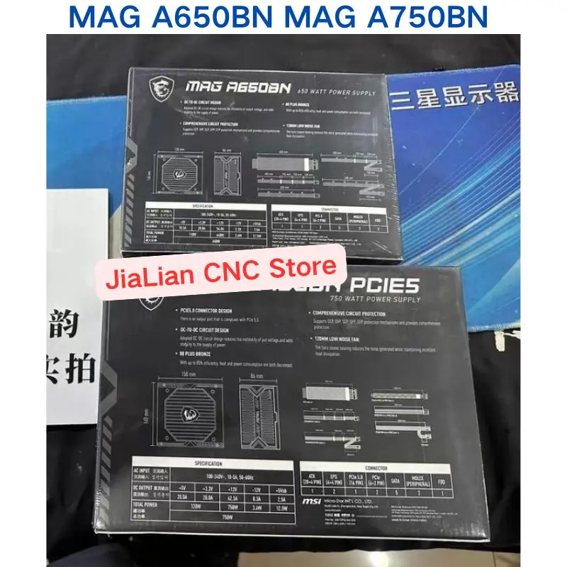 MSI MAGA650BN 650W 전원 공급 장치 MAG A650BN MAG A750BN / MAGA750BN 750W 용 새 원본 전원 공급 장치