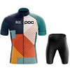 Zomer 2024 Rcc Poc Team Wielertrui Set Fietskleding Mtb Bike Kleding Uniform Maillot Ropa Ciclismo Man Fietspak 2