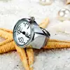 Finger Ring Watch Mini Adjustable Elastic Strap Quartz Movement Jewelry Clock Women Men Finger Watch Daily Wear Vintage Style 4