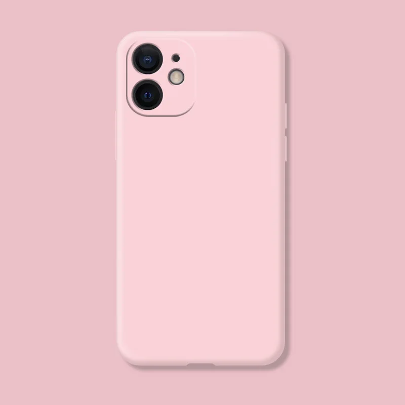 Für iphone 11 Fall Für iphone 11 12 13 mini 14 15 Pro Max Stoßfest TPU Flüssigkeit Silikon Schutzhülle Telefon Zurück Abdeckung fall – Detail 9