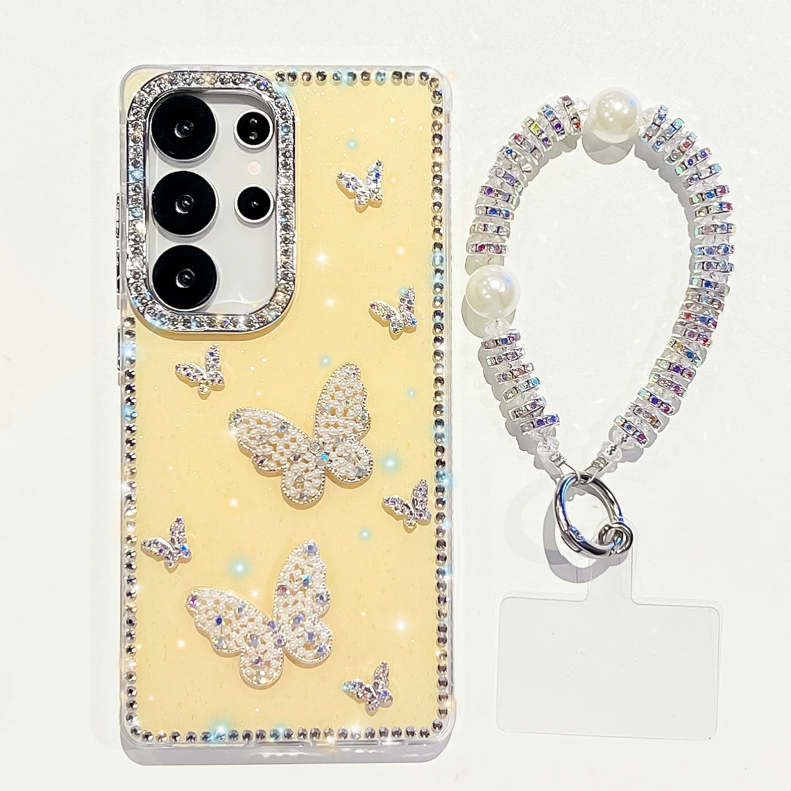 Butterfly Diamond Bling Luxury Phone Case Cover