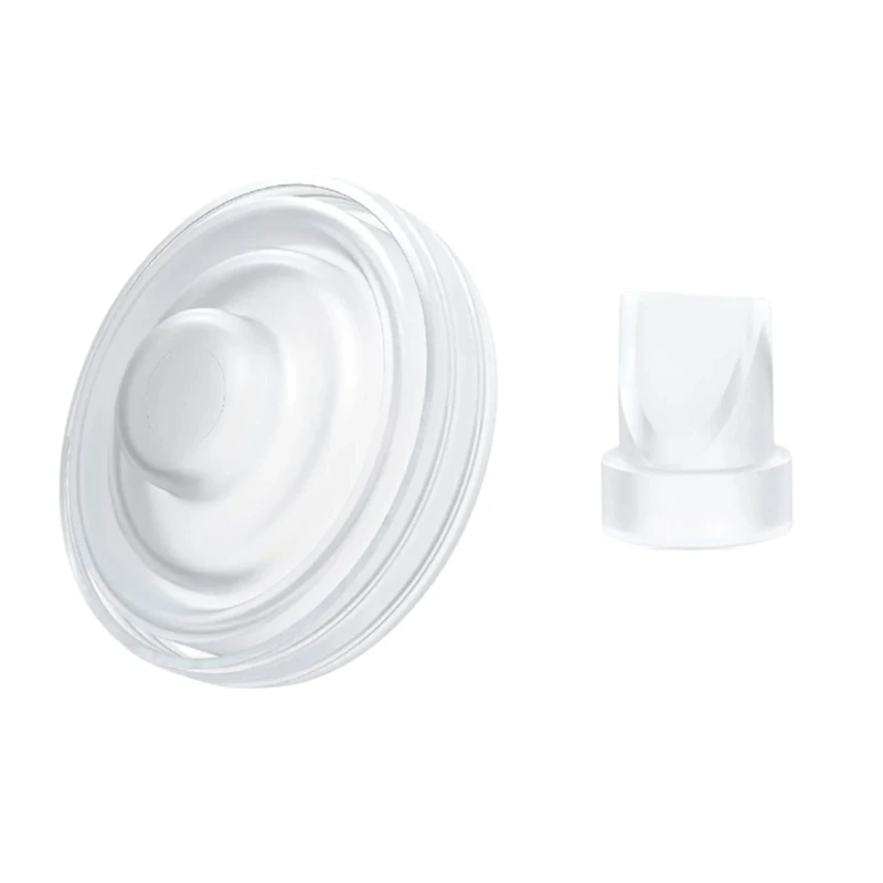 Set of 2 Silicone Valves set Rubber Flange set Breast Spare Rubber Flange Insert set Ruber Valves Essential Replace 6