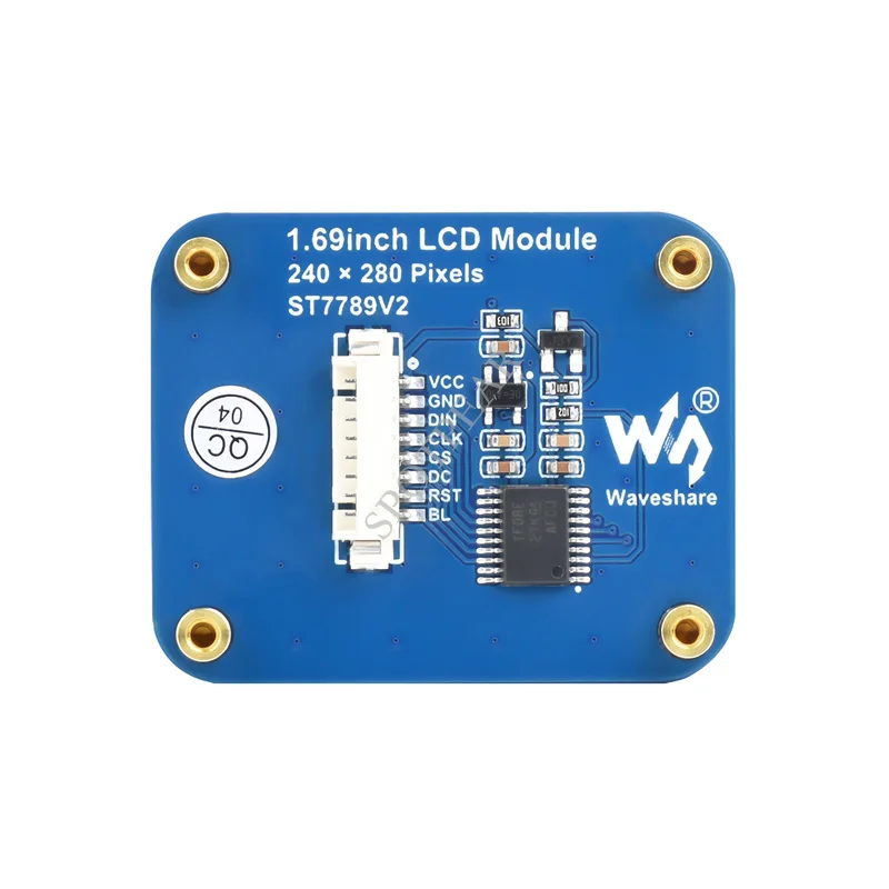 1.69 ġ LCD ÷  SPI 240  280 ػ IPS 262K  Arduino / STM32 / Raspberry Pi 