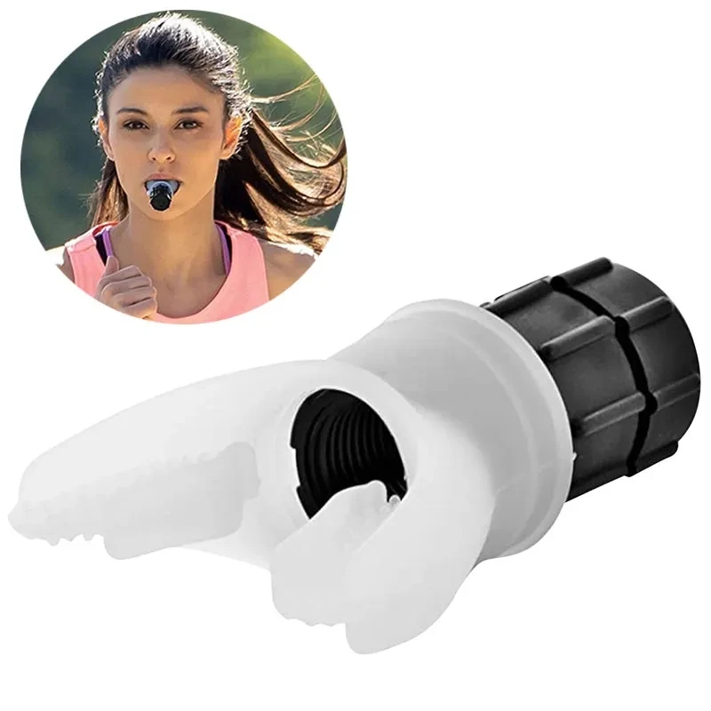 

Breathing Trainer Lung Respirator Fitness Equipment Respiratory Silicone High Altitude Training Outdoor Expiratory Exercise Tool