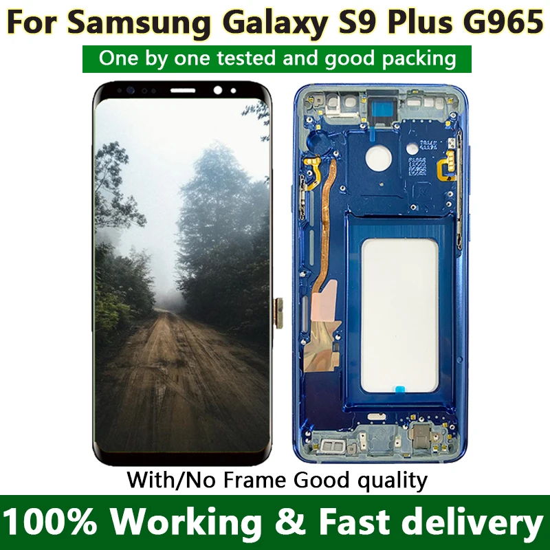 galaxy s9 plus 純正有機OLED液晶 &フレーム Amazon.com: OLED for Samsung Galaxy S9 Plus Screen