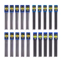 5Pcs/lot 0.3mm 0.5mm 0.7mm 0.9mm Mechanical Pencil Lead Refill Art Drawing Automatic Pencil Replaceable Refills Cute Stationery 1