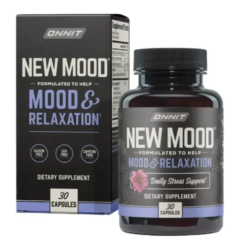 Vitamin D and Chamomile Stress Relief Supplement
