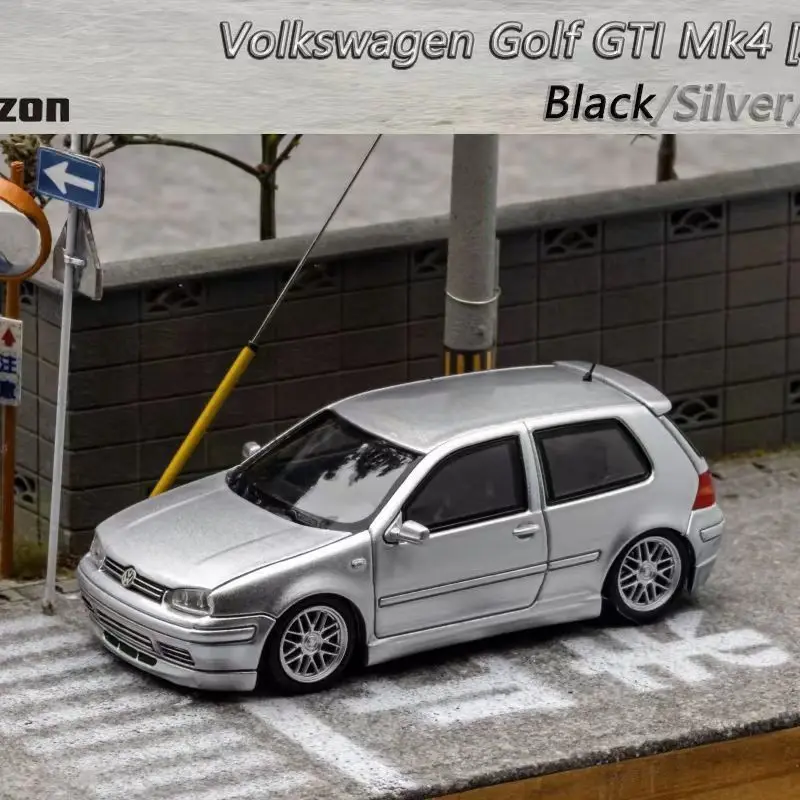 

Golf GTI 4th generation Mk4 modified version FH 1:64 simulated alloy car model