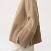 LUXURY-Sweater for Women, Casual Loose Blend, Round Neck, Long Sleeved Knit Top, Nordic Style, Spring and Winter, 2025 1