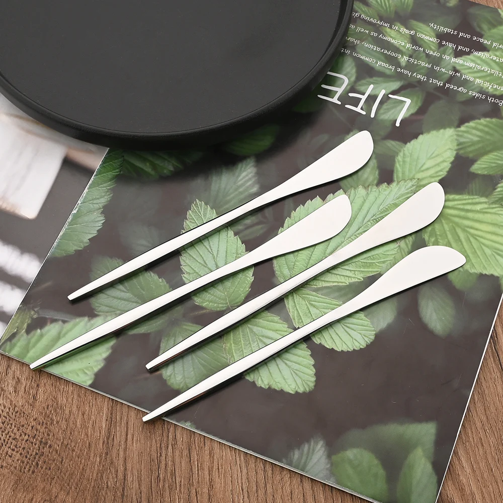 Cheese Knives Set 6Pcs Multifunctional Cheese Butter Knife Stainless Steel Household Breakfast Bread Jam Kitchen Gadgets