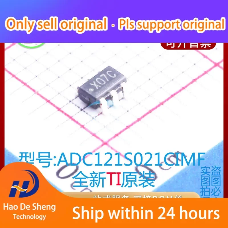 

10 шт./партия ADC121S021CIMF/NOPB IC Logo X07C SOT23-6 ADC121S021CIMF новая Оригинальная фотография