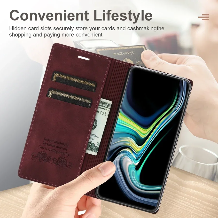 Wallet Magnetic Flip Leather Case