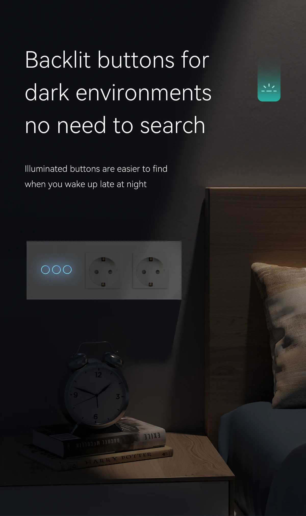 interruptores e acessórios para interruptores