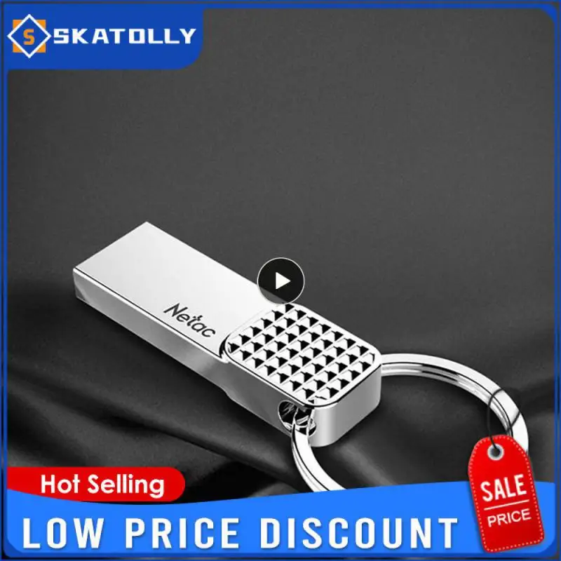 

Mini Usb Alloy Water Proof Flash Drives Metal U Disk Smart Wearable Device Computer Flash Drive Portable Mini U Disk Silver