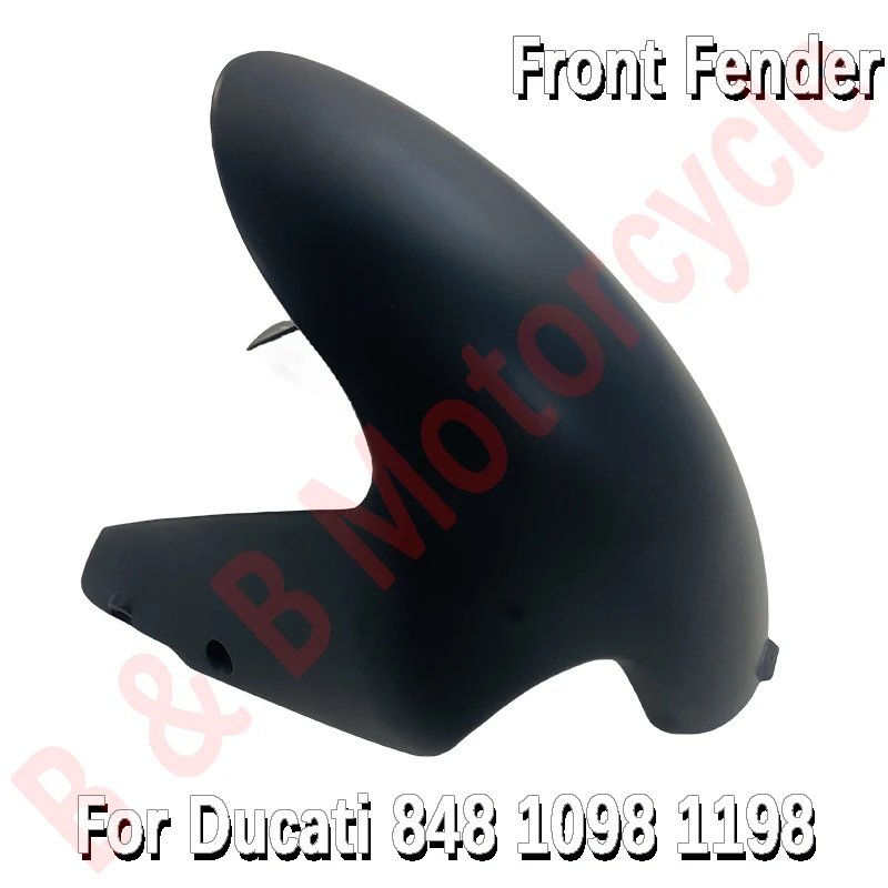 

Для Ducati 848 1098 1198 переднее зеркальное мотоциклетное переднее крыло корпус обтекателя из АБС-пластика детали мотоцикла матовый черный