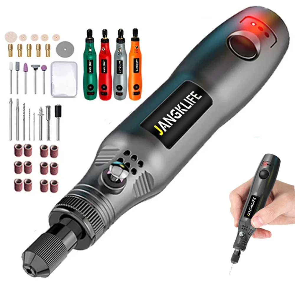 12V Mini Electric Drill Rotary Tool Kit Woodworking Engraving Pen DIY For  Jewelry Metal Glass With Accessories Set Dremel Tool