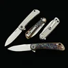 Space SK1502 Folding Knife VG10 Steel Titanium Handle Outdoor Camping Portable angling Knife tool EDC 5