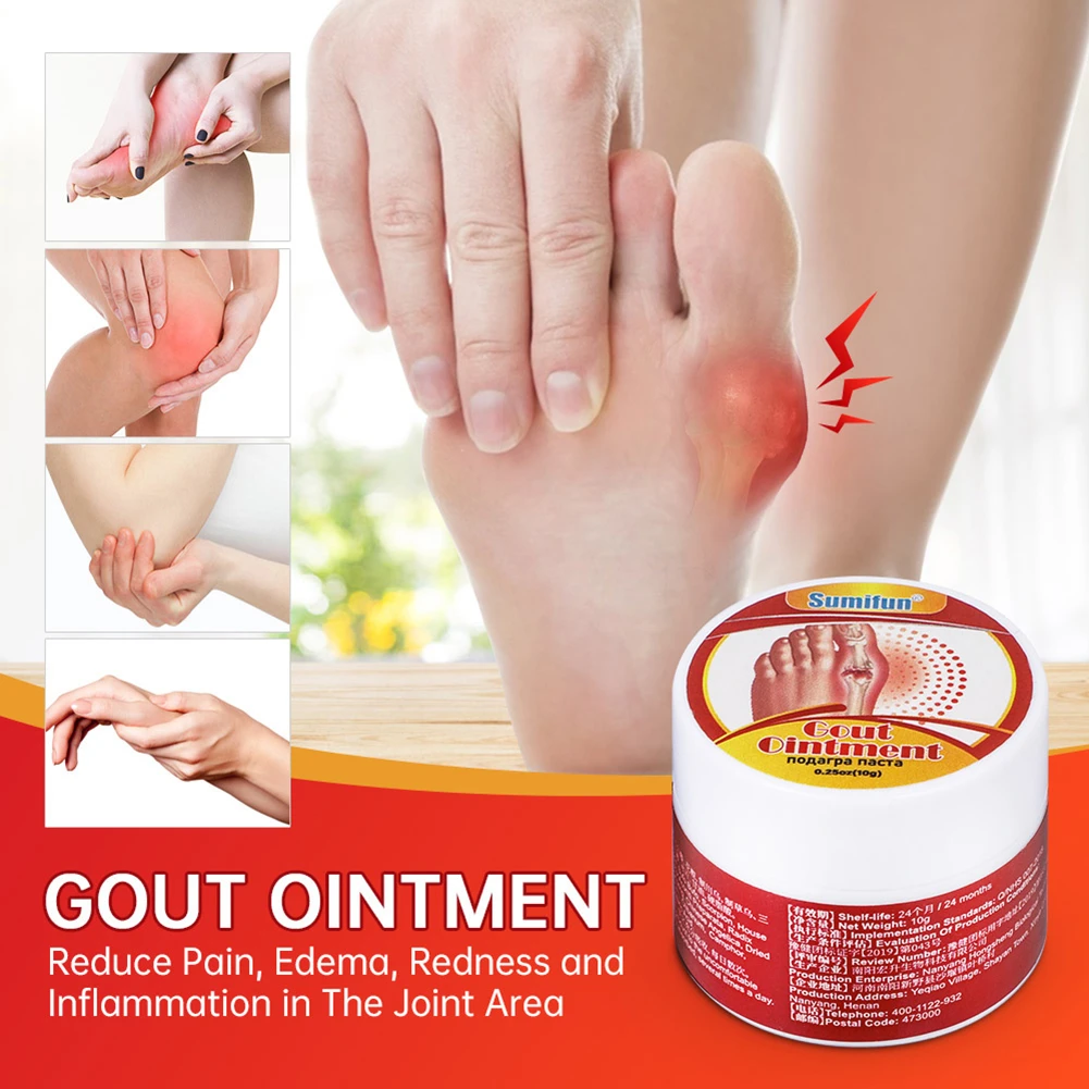 Gout Treatment Cream Arthritis Rheumatism Ointment Muscle Joints