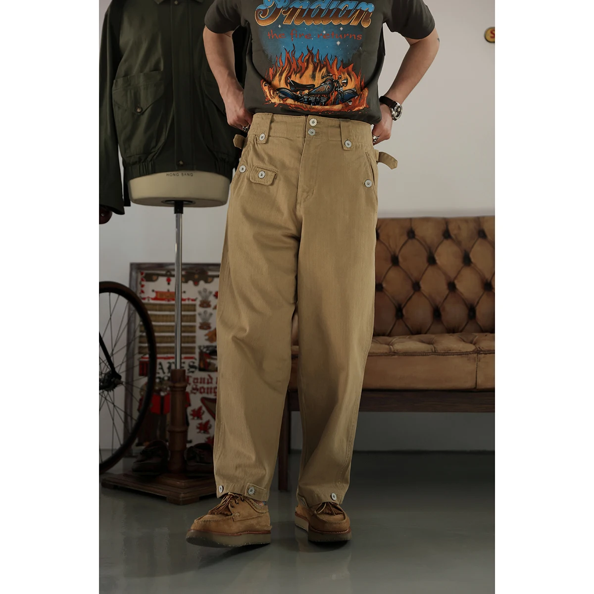 パンツ RH Vintage Military Chino Cargo Pants America Military Vintage Chino Pants – Révolutionary Official