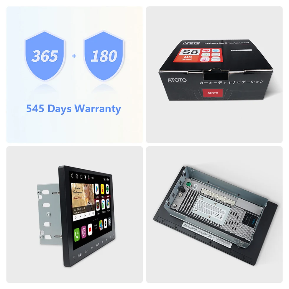 ATOTO S8 Androidカーナビ 2DIN、ディスプレイオーディオ 7インチQLED