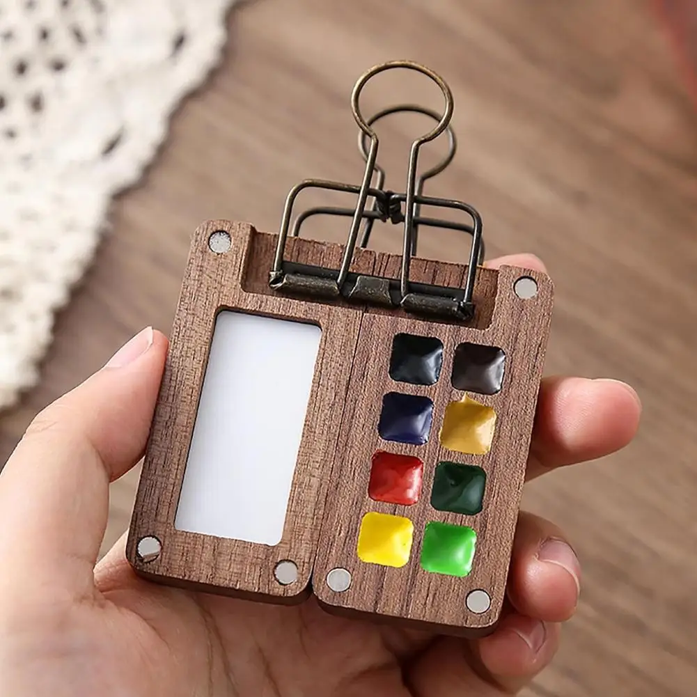 Portable Walnut Sketch Palette 3