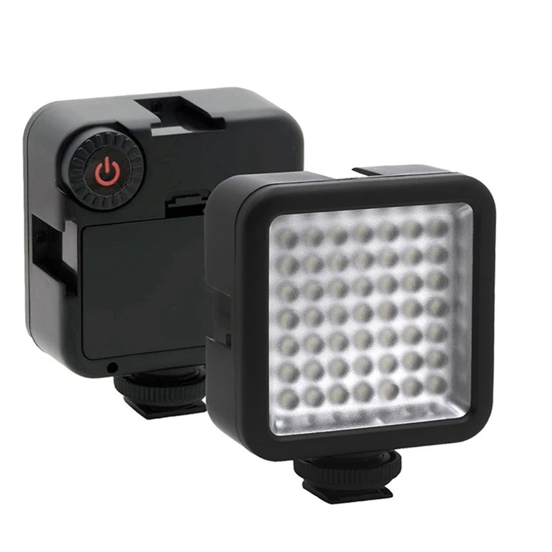 Led Video Light 49 Led Camera Lighting Dimmable Portable Camera Panel For Canon,nikon,sony And Other Dlsr Cameras - AliExpress