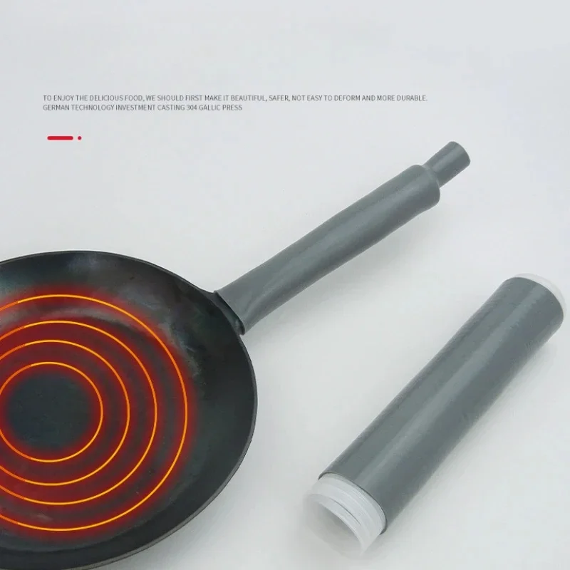 Anti-scalding Pot Handle Heat Resistant Cover Frying Pan Protector Hot Handle Holder Sleeve Rubber Pan Sleeve