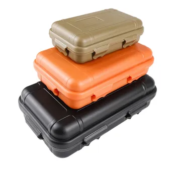 Waterproof Shockproof Survival Sealed Box Plastic Storage Container for Outdoor Camping Hiking EDC Tools and Emergency Gear