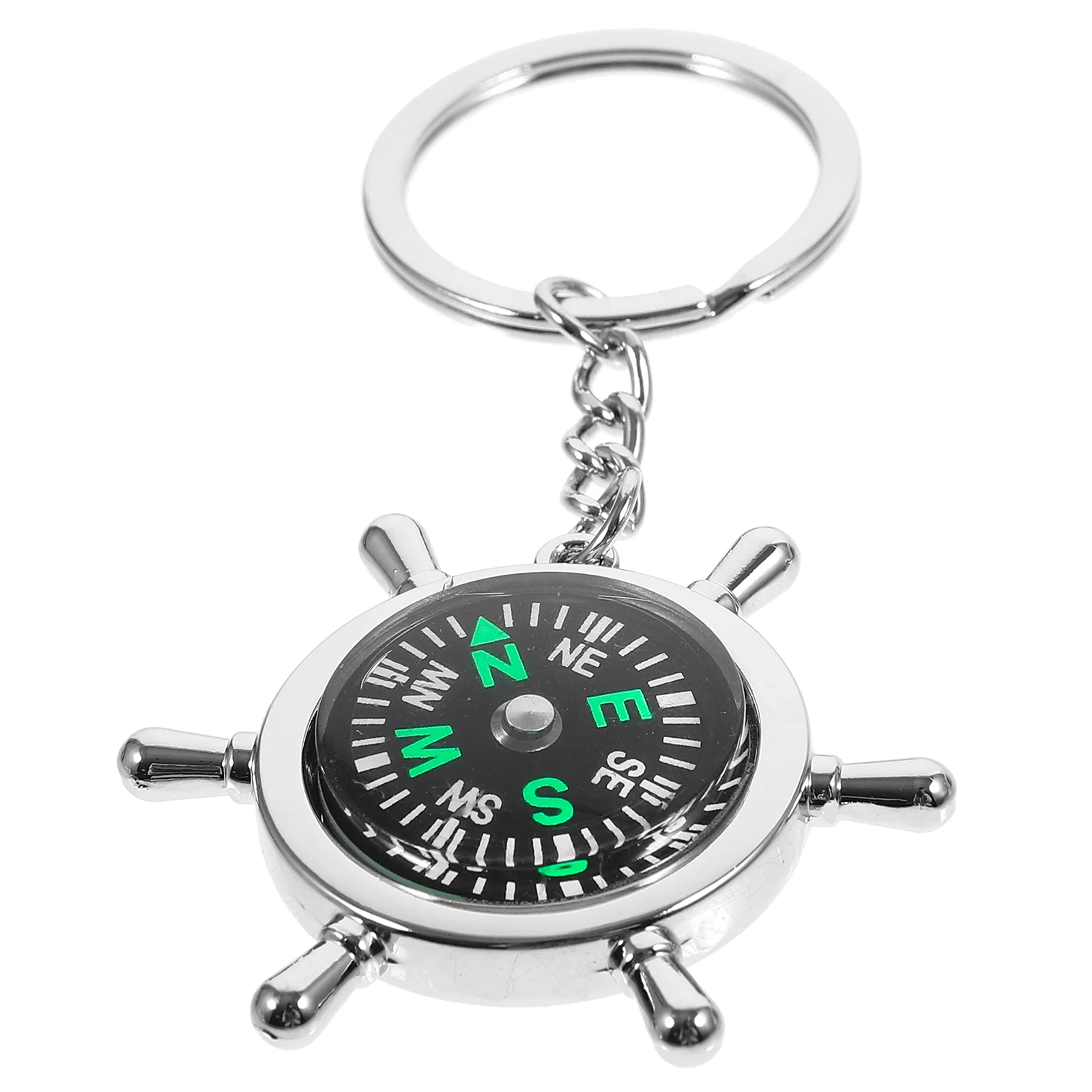 

Compass Keychain Gift Pocket Large Keyring Small Survival Mini Keyrings for Men