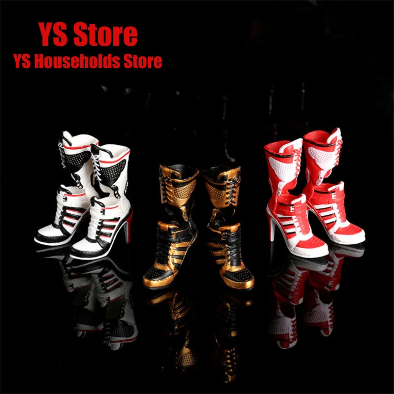 

In Stock 3 Colors ASTOYS AS056 1/6 Scale Female Soldier High Heel Boots Model Shoes Accessory for 12" Moveable Figure Body