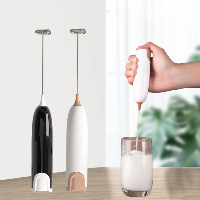 

Electric Milk Frother Kitchen Drink Foamer Whisk Mixer Stirrer Coffee Cappuccino Creamer Whisk Frothy Blend Whisker Egg Beater